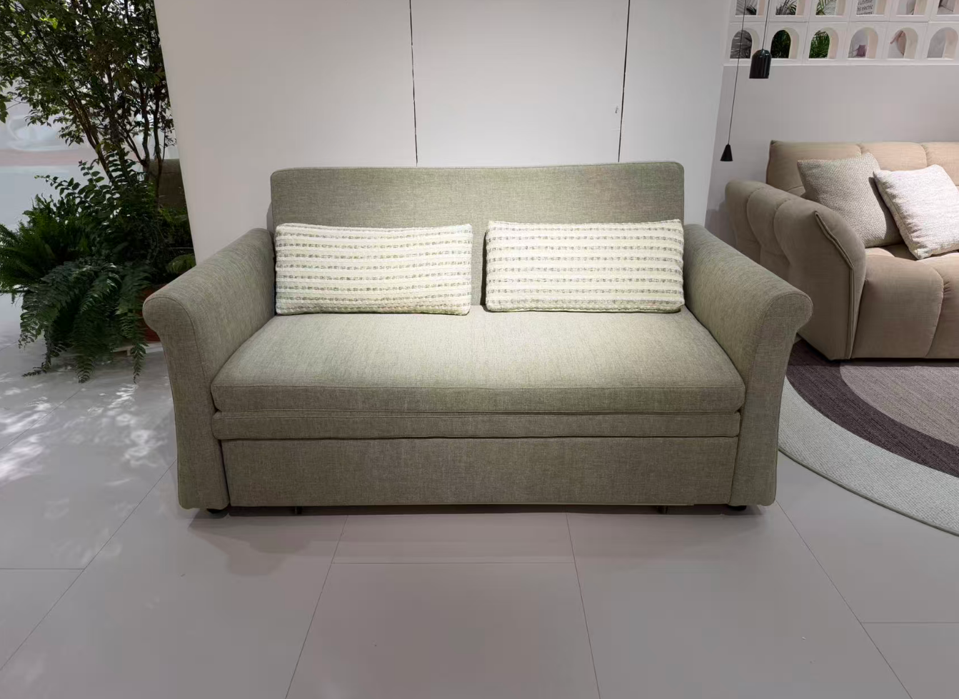 DA-359 Cotton Linen Sofa Bed