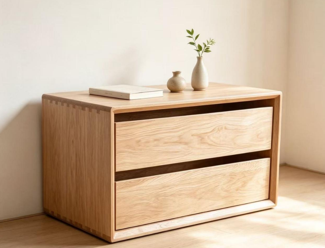 Solid Elm Sideboard