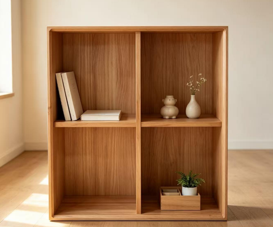 Four-Compartment Side Cabinet