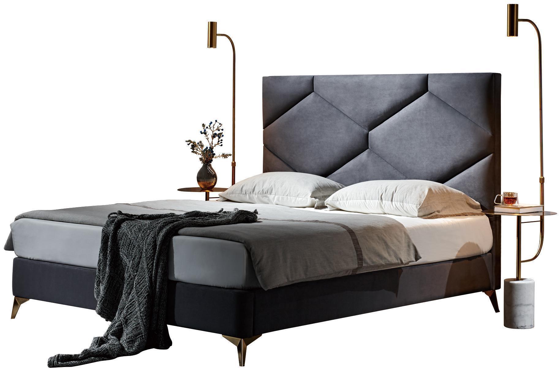 SK55 Upholstered Bed