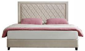 SK33 Upholstered Bed