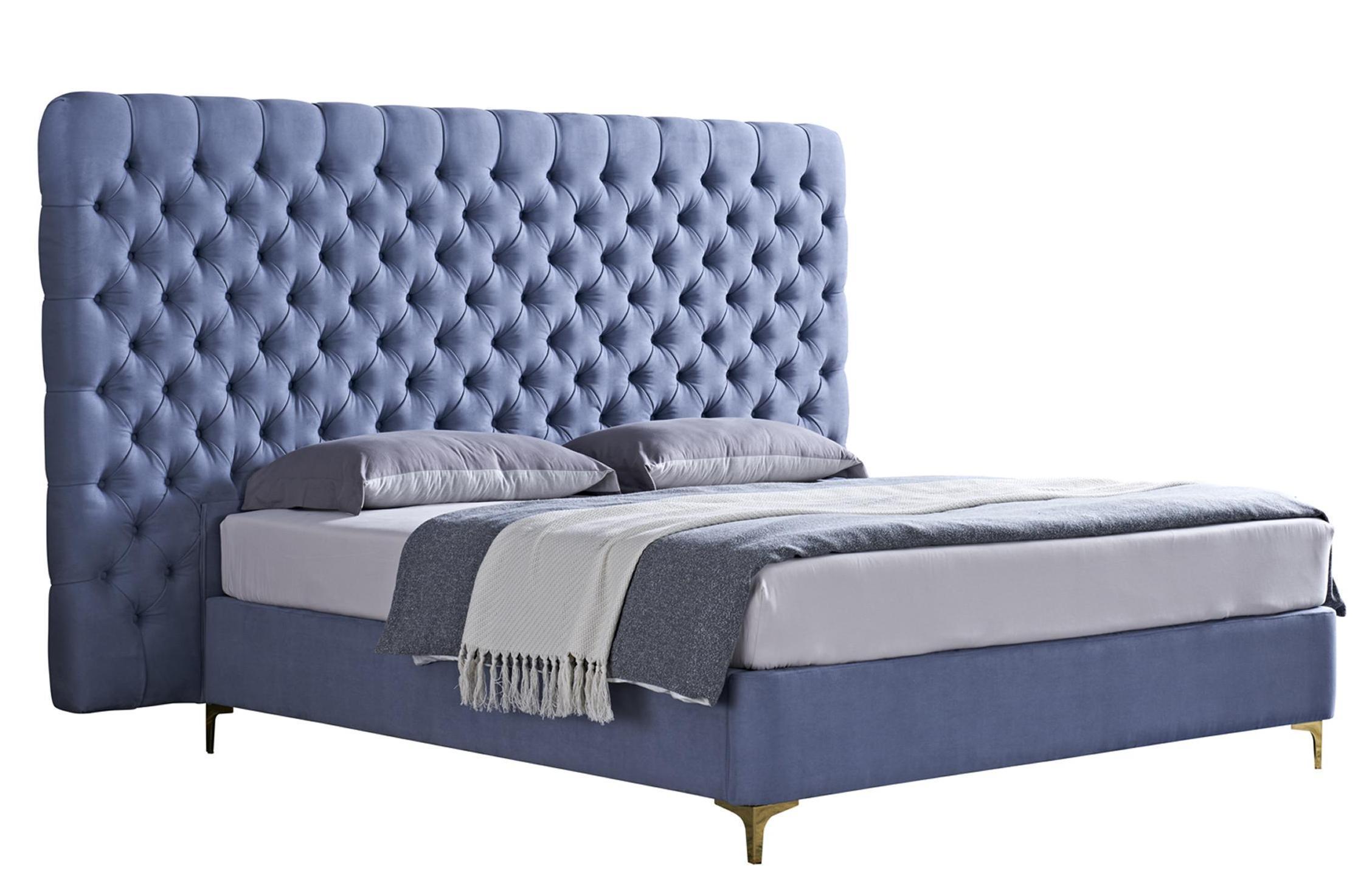 SK88 Tufted Upholstered Bed