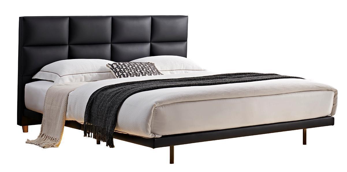 SK119 Tufted Leather Bed Frame