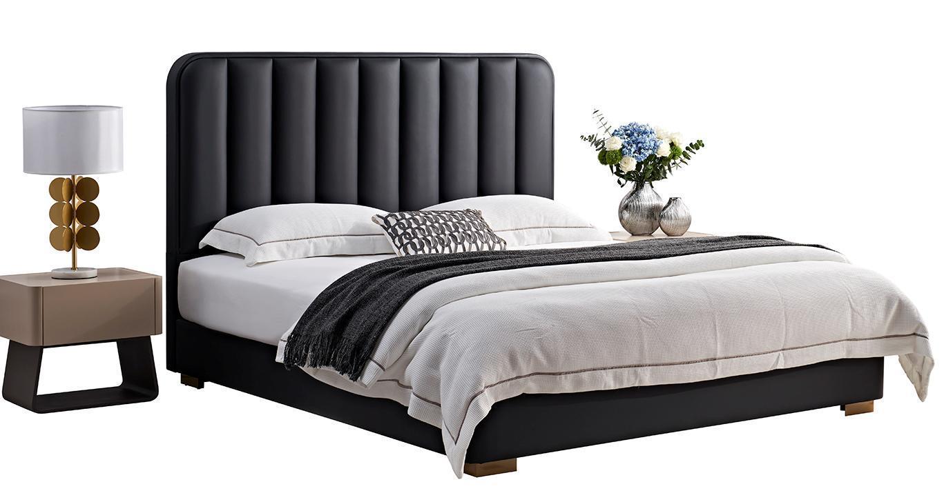 SK117 Tufted Upholstered Bed