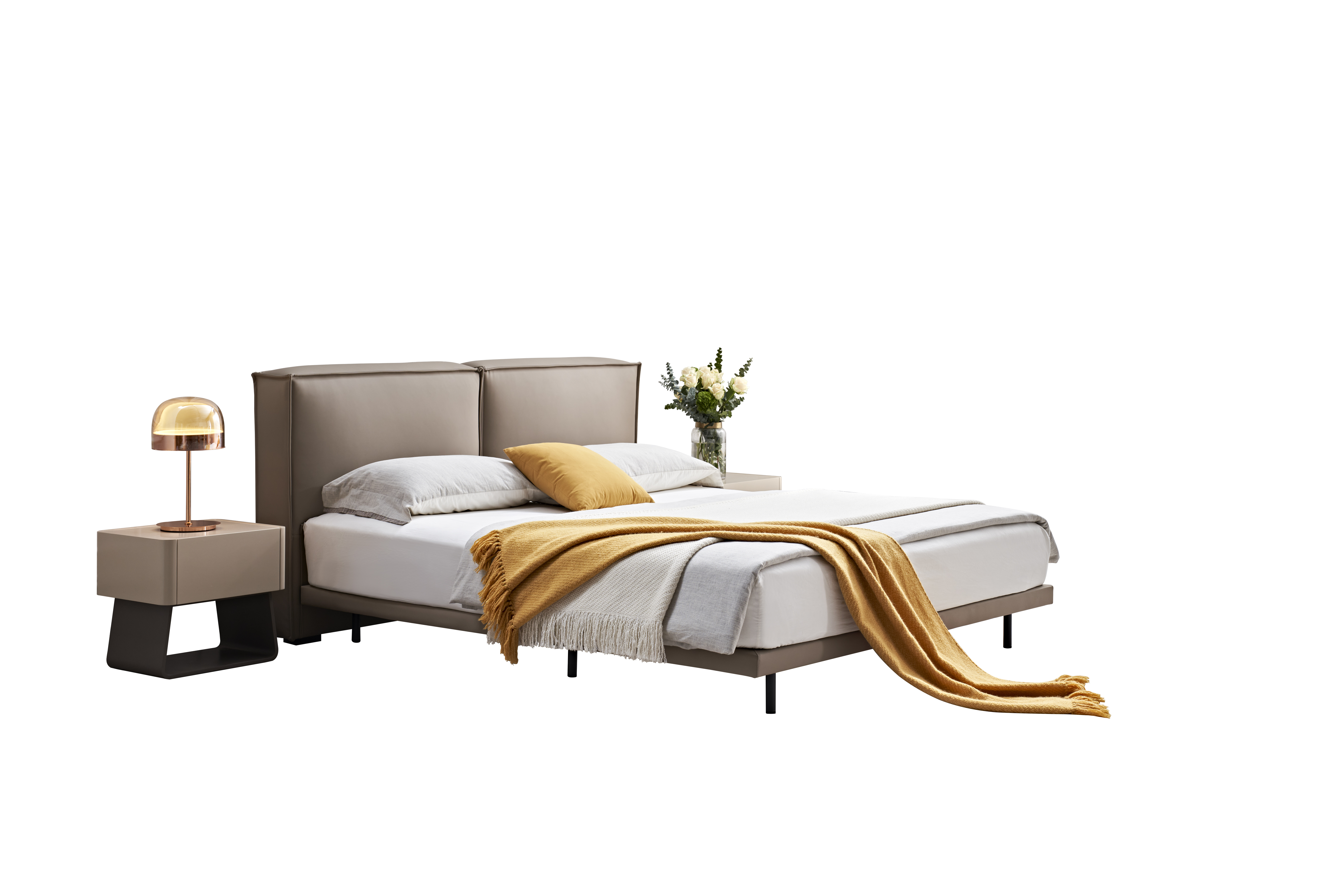 SK123 Upholstered Bed
