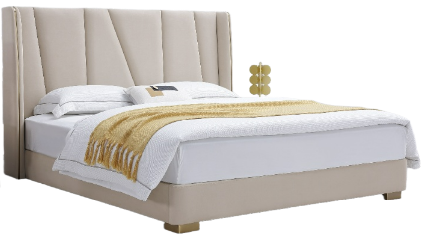 SK135 Upholstered Bed