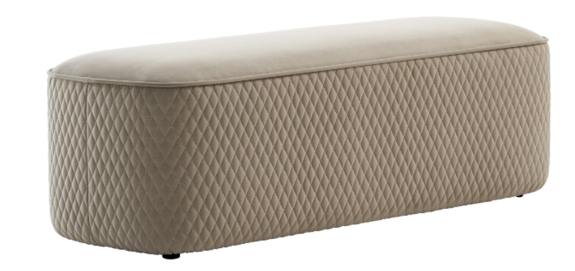 J03 Quilted Bench
