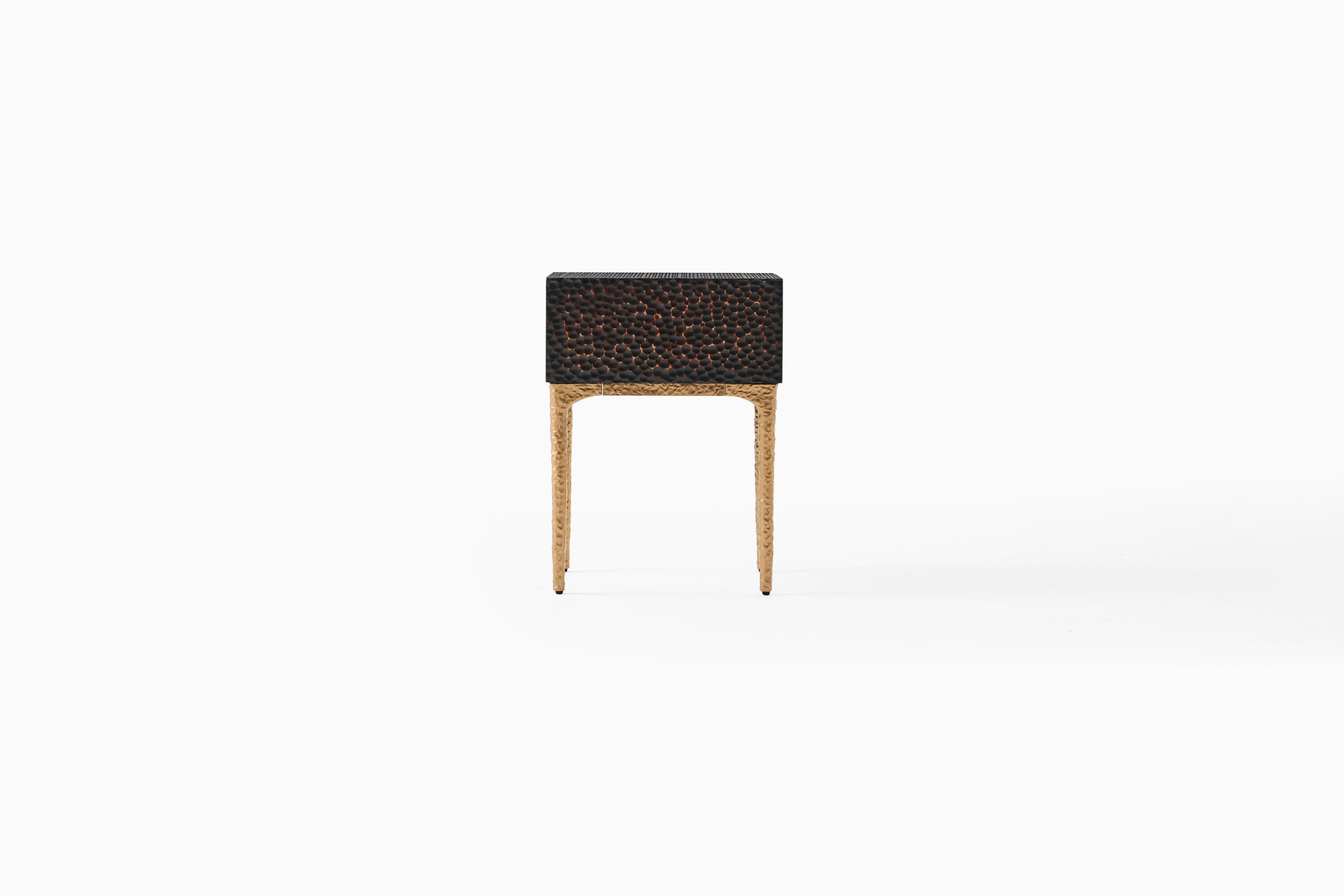 Y111 Single Drawer Bedside Table
