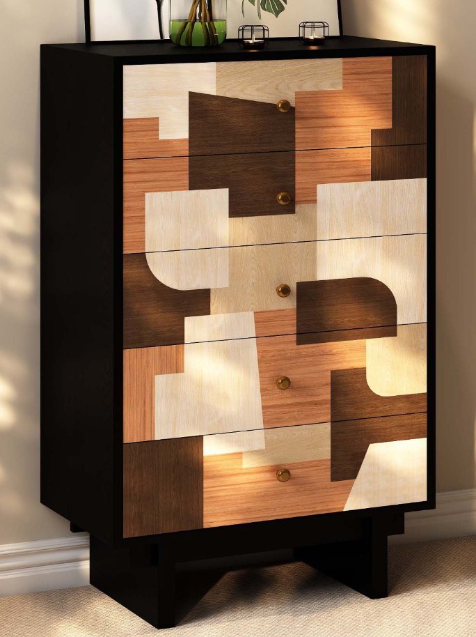 B822 Five-Drawer Chest
