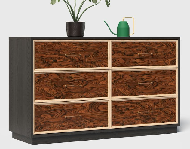 B829 Liuyun Six-Drawer Cabinet