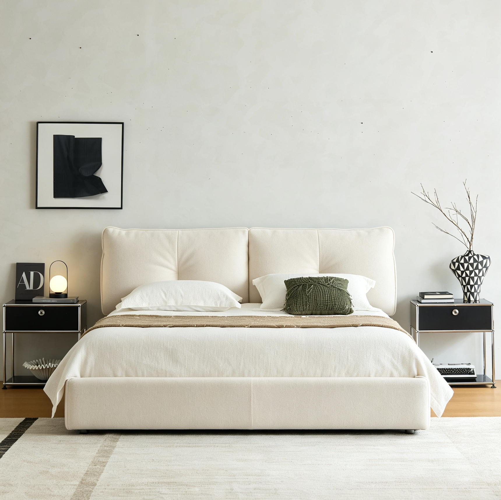 Xingye Bed - Floor-Level Flush Edge