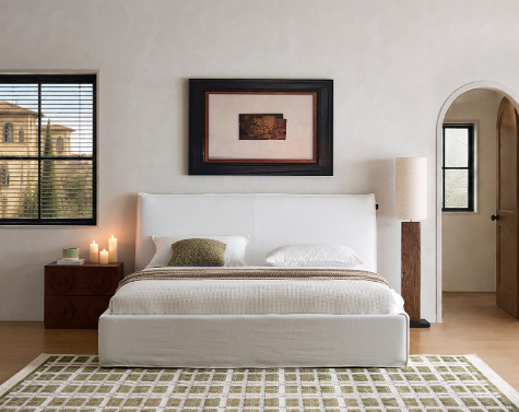 Mufeng Bed - Floor-Level Flush Edge