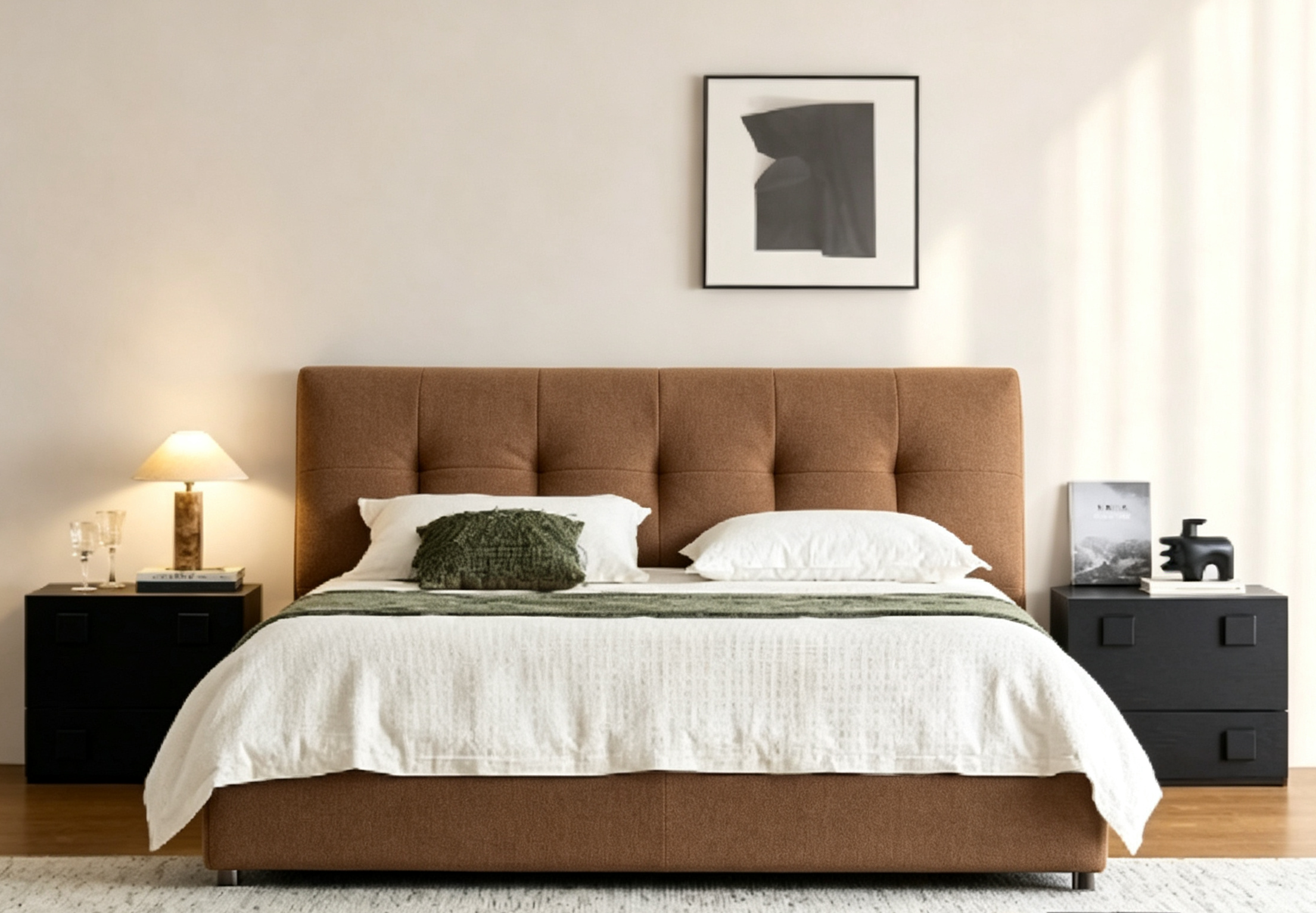 Morris Bed - Floor Level Flush Edge