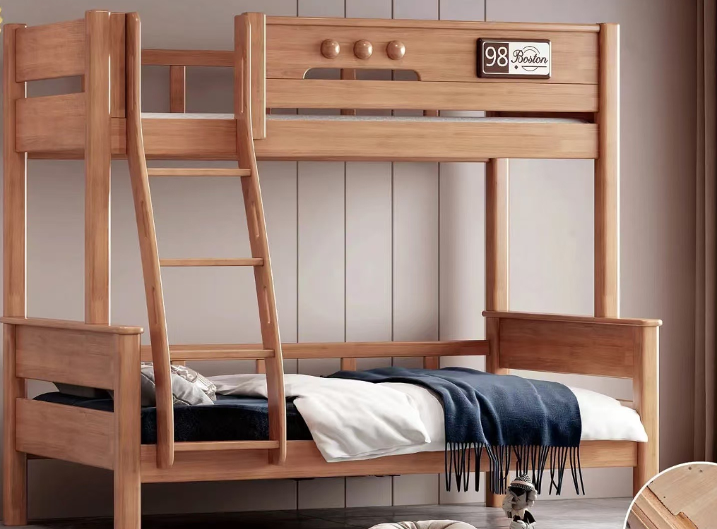 Children's Bunk Bed with Ladder