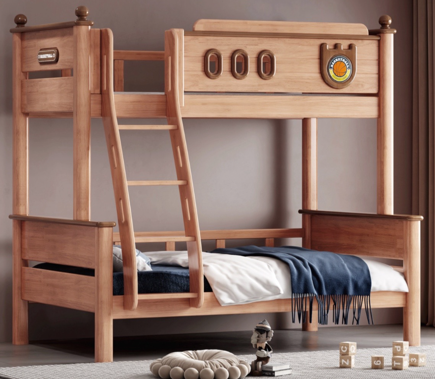 Children's Bunk Bed with Ladder