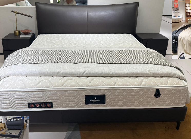 Genuine Leather Chanel Soft Bed