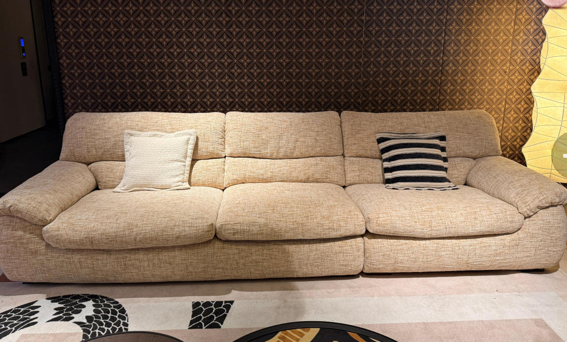 Fabric Straight Sofa