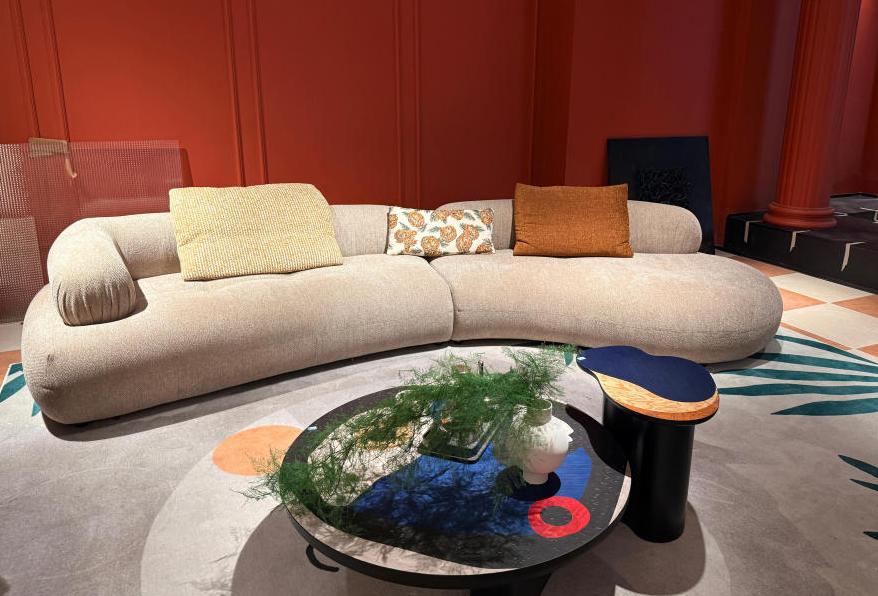 Fabric Corner Sofa