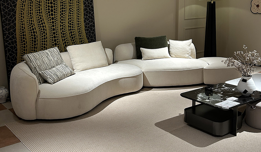 Fabric Corner Sofa