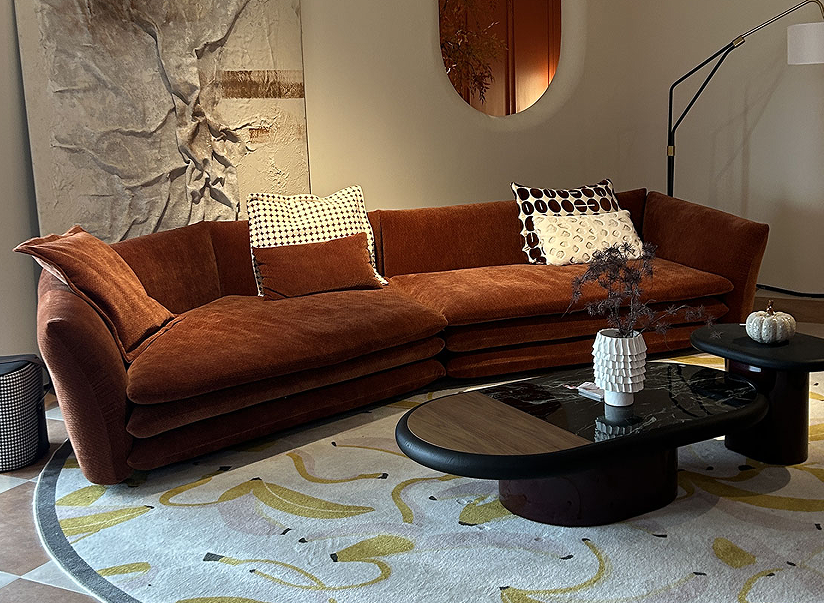 Fabric Corner Sofa