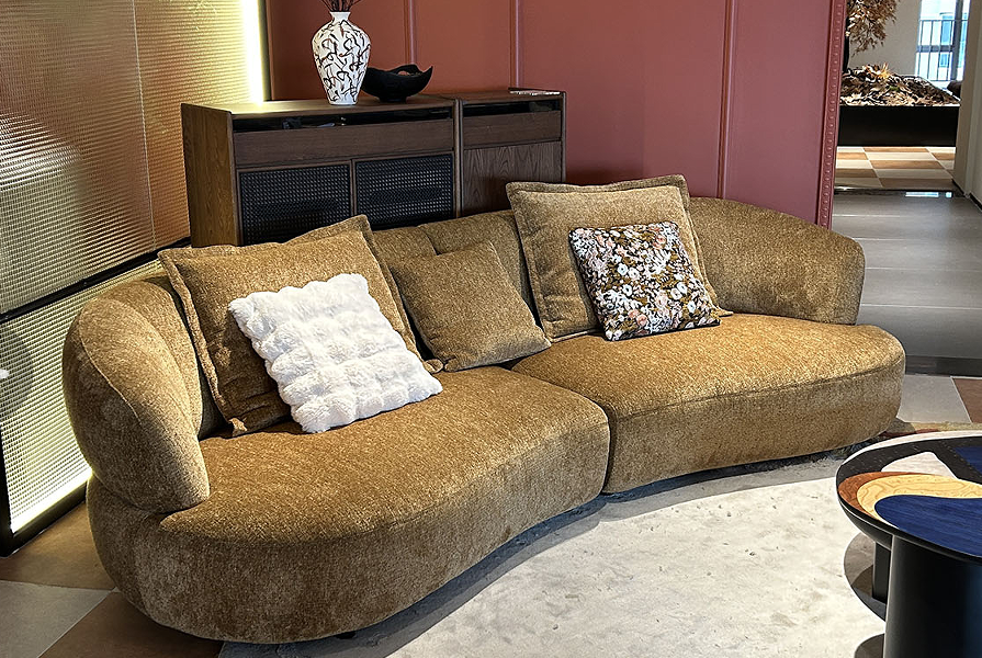 Fabric Corner Sofa