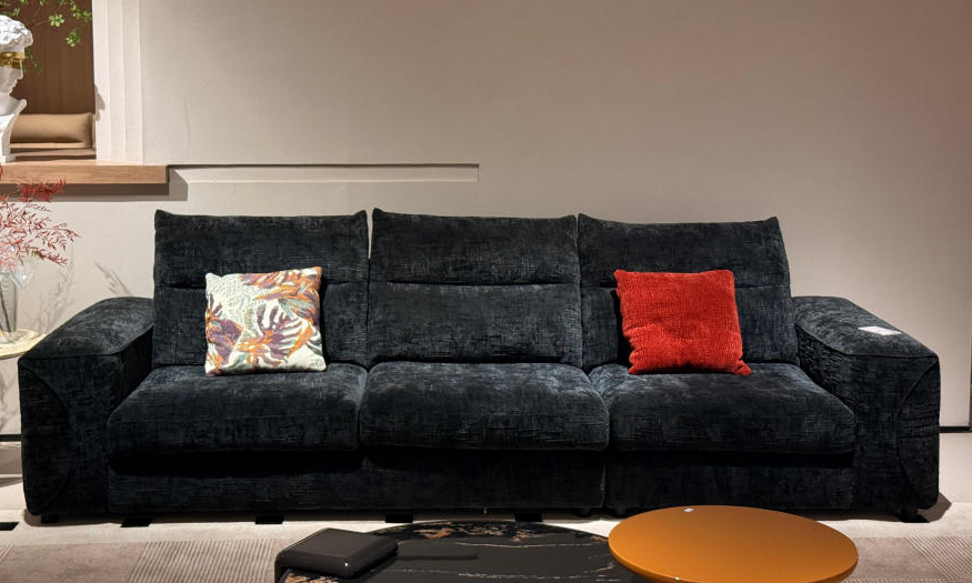 Fabric Straight Sofa