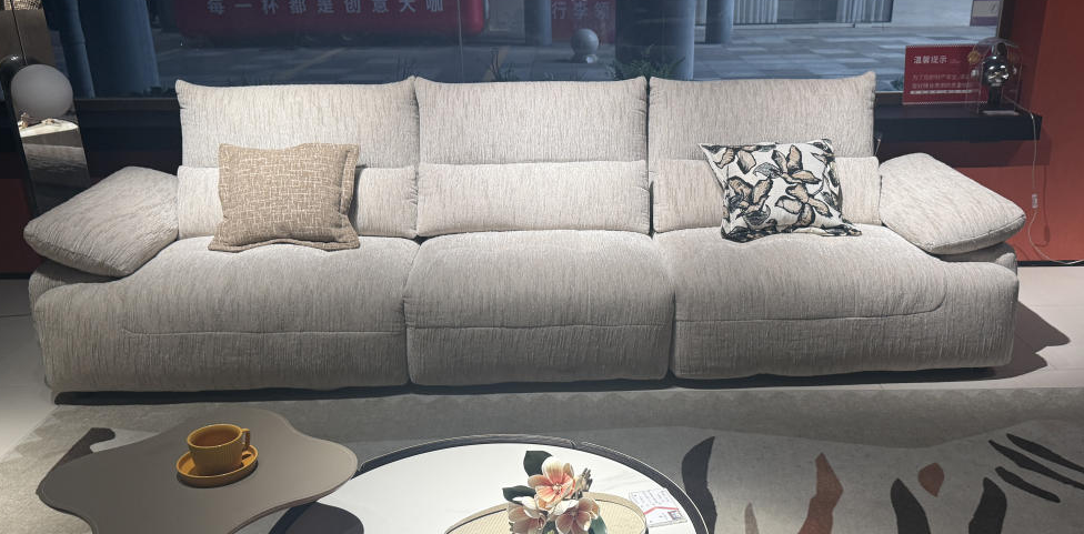 Fabric Straight Sofa