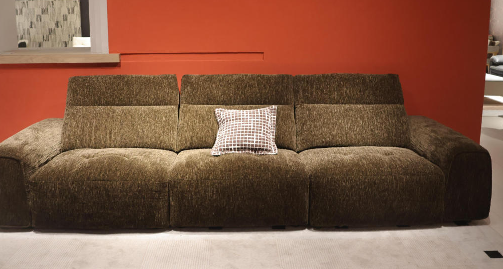 Fabric Straight Sofa