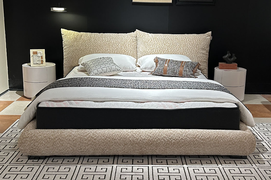 Bespoke Chenille Petal Bed (Semi-Removable)