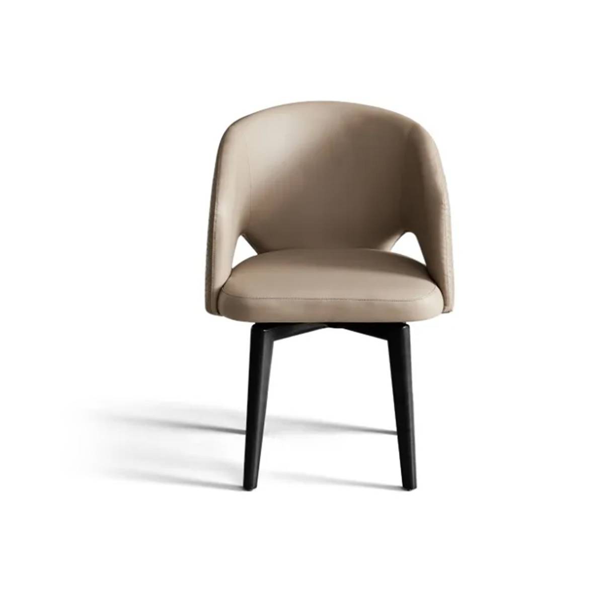 Dining Chair / Study Chair / Swivel Chair with Solid Wood Legs (Z67-A2305)