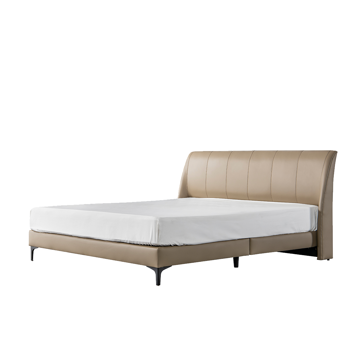 Flush Edge Storage Bed with High Box (B02-LF5009)