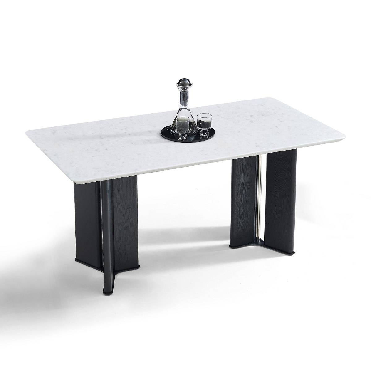 Diamond White Natural Luxury Stone Dining Table (Z85-MT9181)