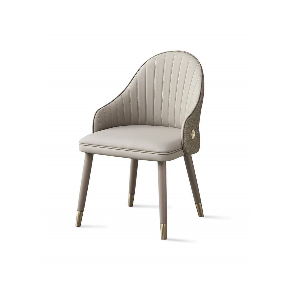 Yanxuan Dining & Study Chair with Solid Wood Legs (Z67-A2426)