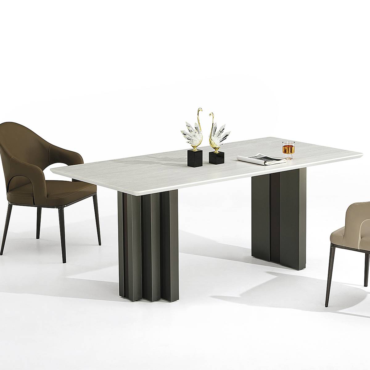 Marble Dining Table (B63-B2543)