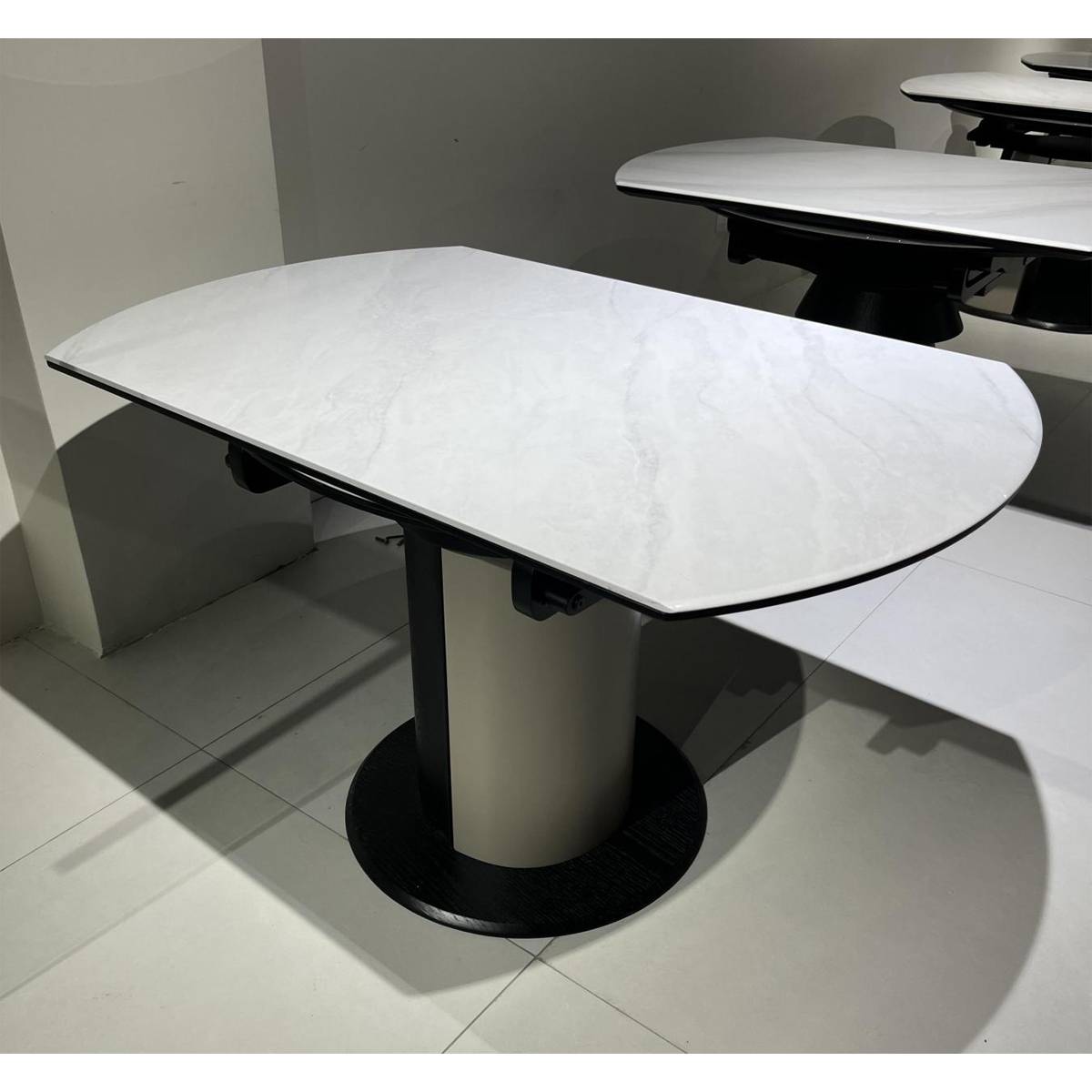 Microcrystalline Stone Functional Round Dining Table (Z60-CZ58)