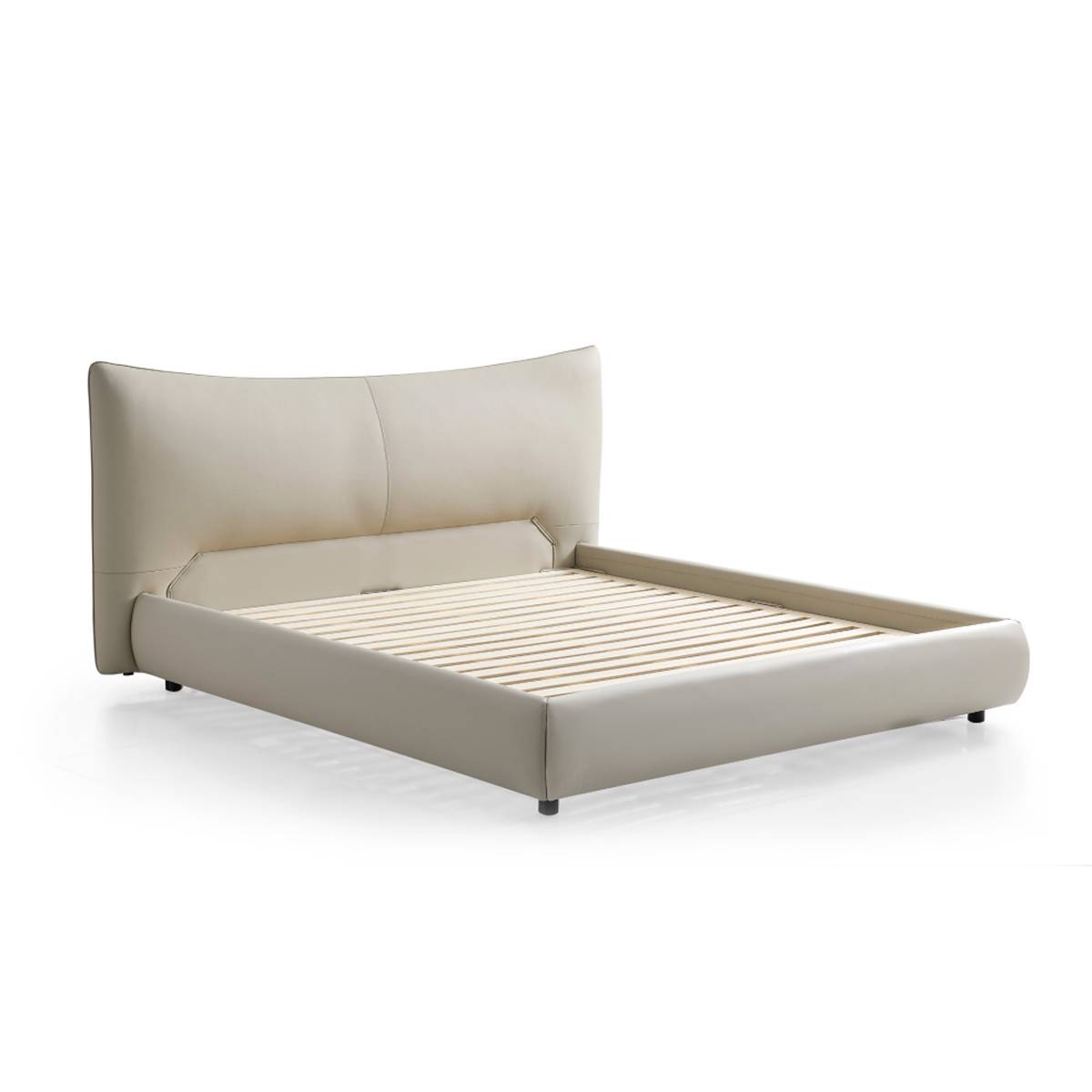 Chanel Top-Grain Leather Upholstered Bed (B25-M-020)