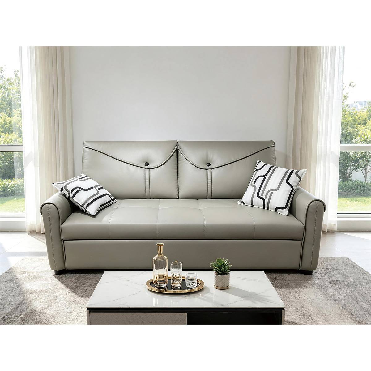 Manual Pull-Out Sofa Bed (A01-2509)