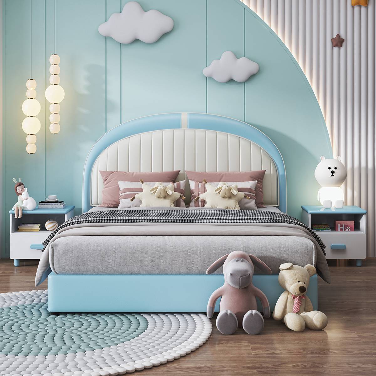Classic Series 1.2M Soft Bed Children's Bed (Z16-836)