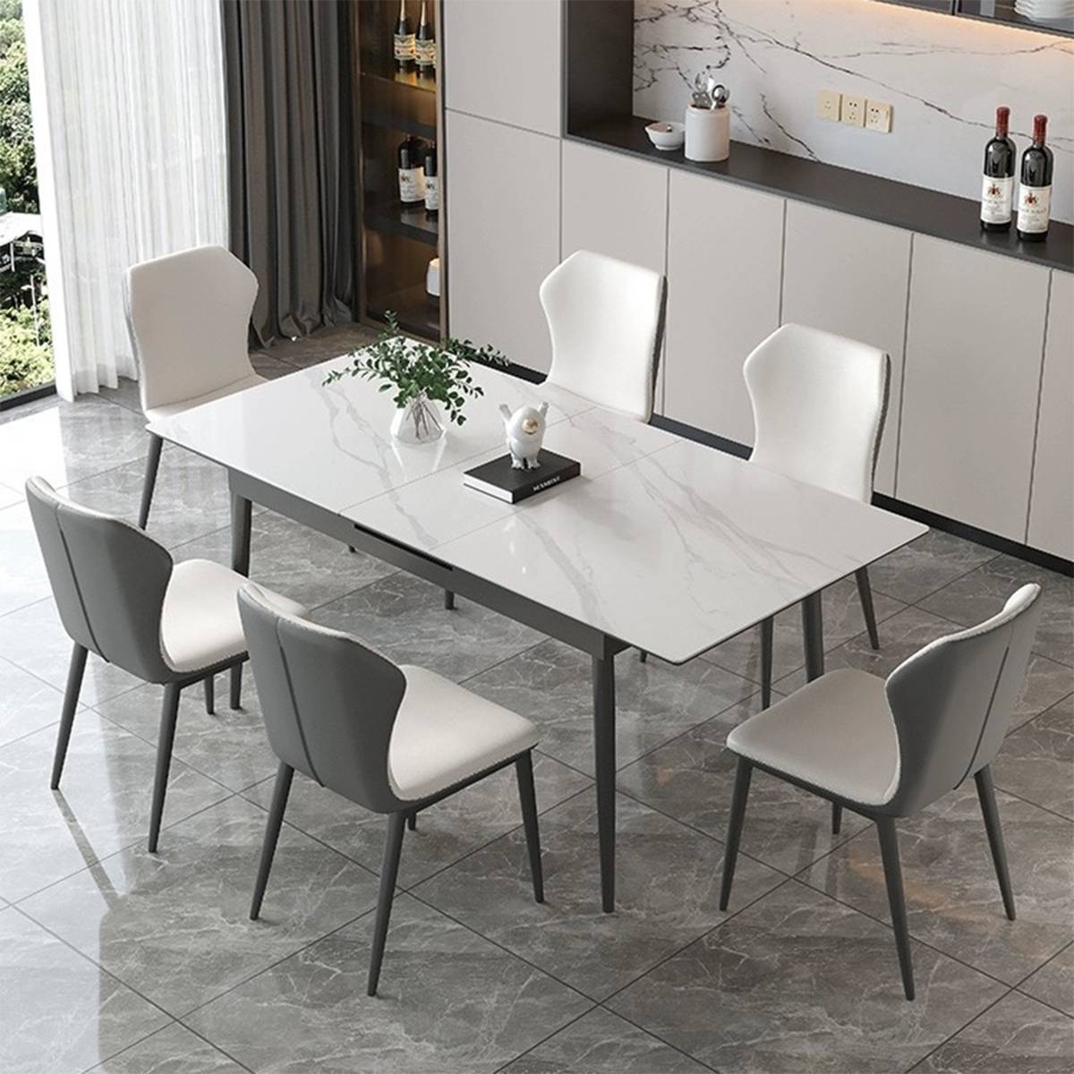 Sintered Stone Functional Dining Table (A33-T10176-D)