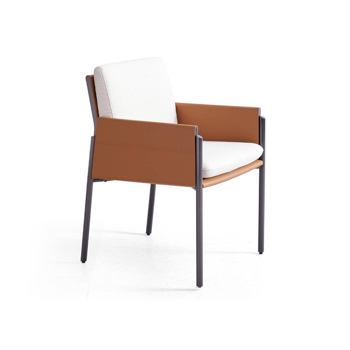 Dining Chair Saddle Leather (Z67-A58)