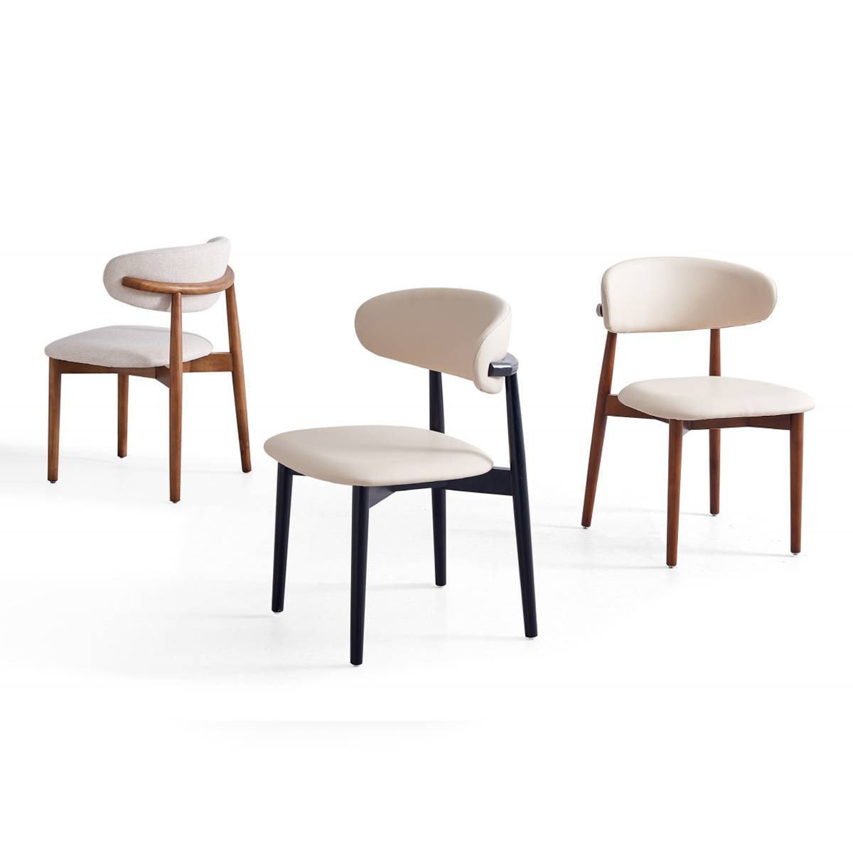 Dining Chair with Solid Wood Legs (Z67-A2343)