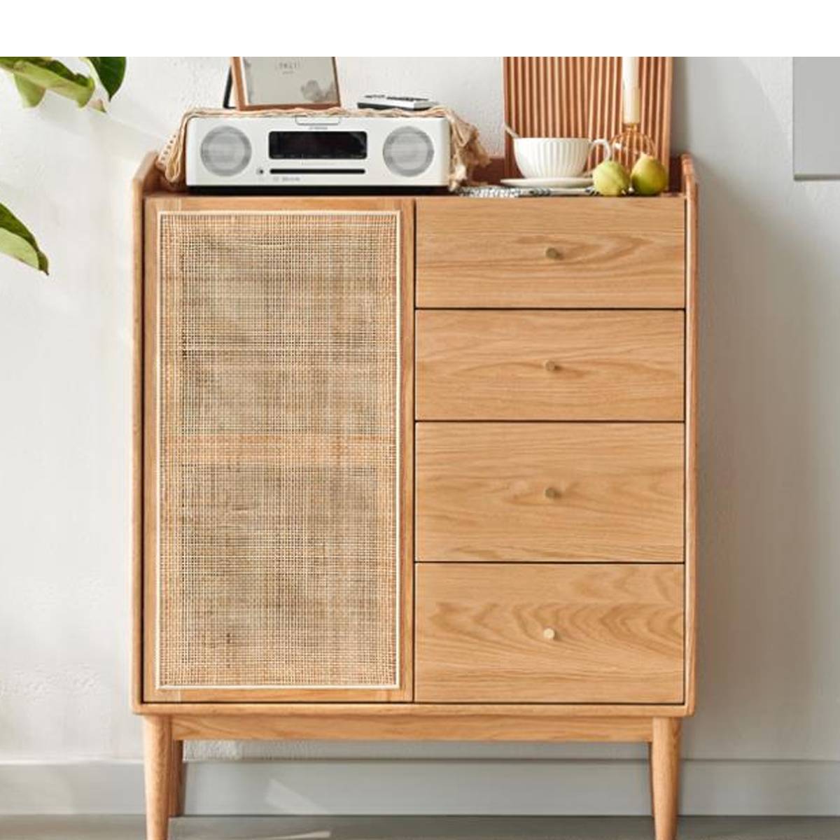 Fuji B Chest of Drawers (1 Door 4 Drawers) (Z52-B3038)