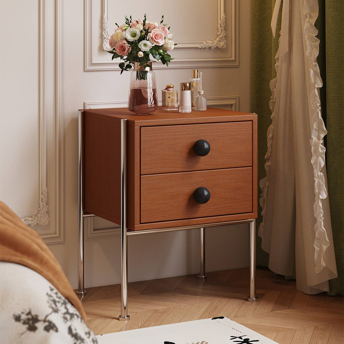 Bauhaus Bedside Table (B80-SMYS-1133)