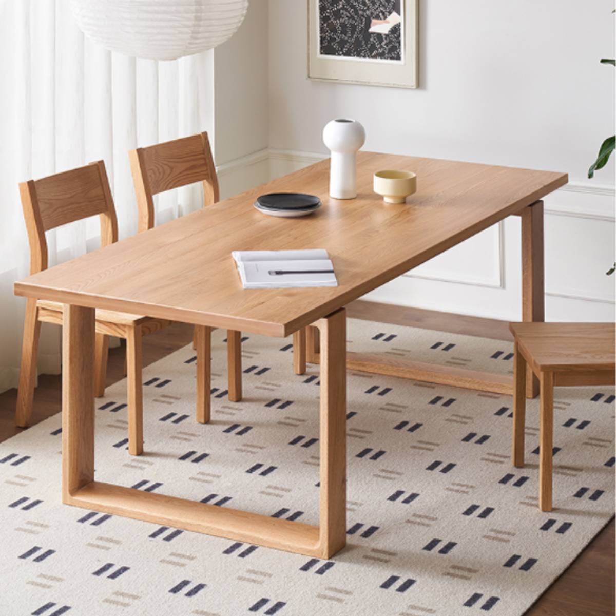 Hemu Dining Table (Model D) - 1.6 (Z52-L7116)