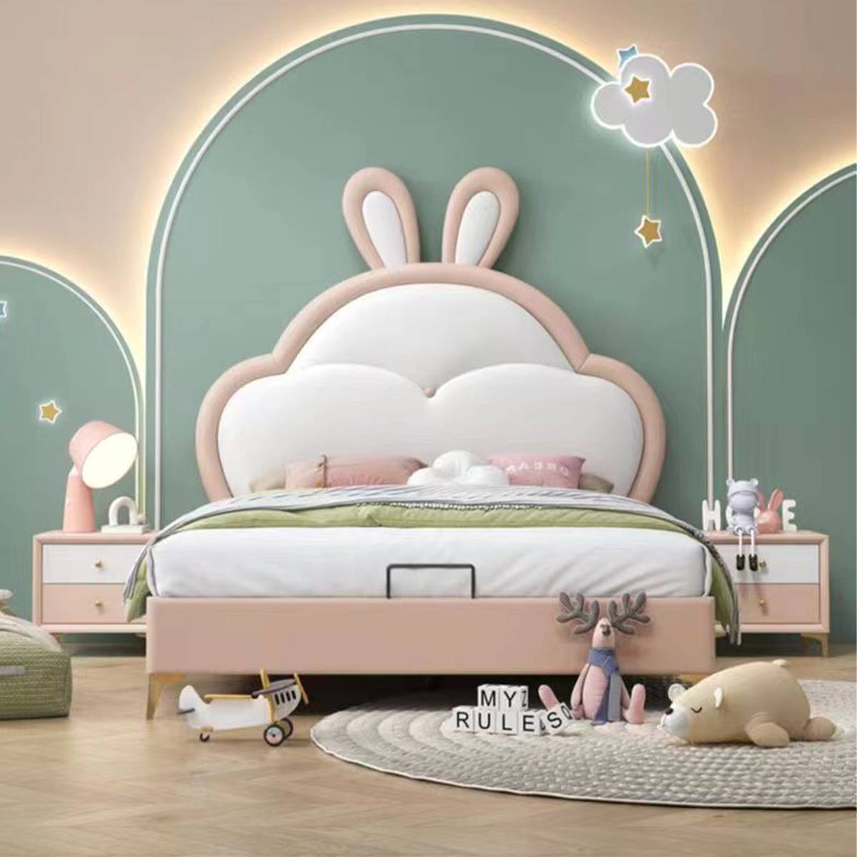Classic Series 1.2M Soft Bed Children's Bed (Z16-871)