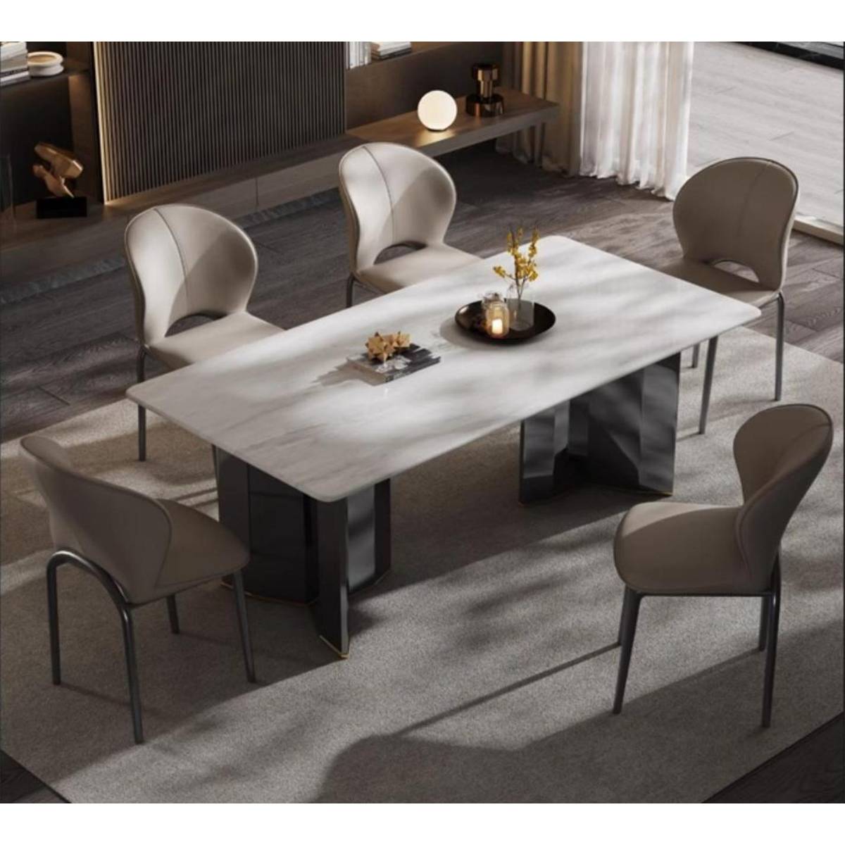 Kali Ice Jade Dining Table