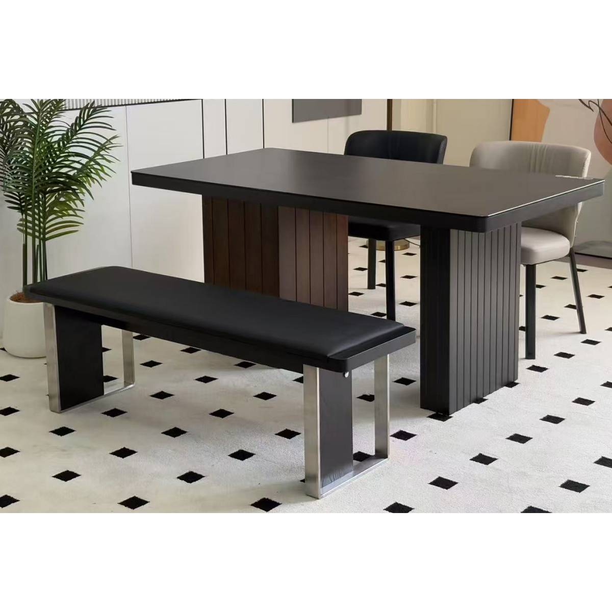 Mid-Century Bench (A68-A07)