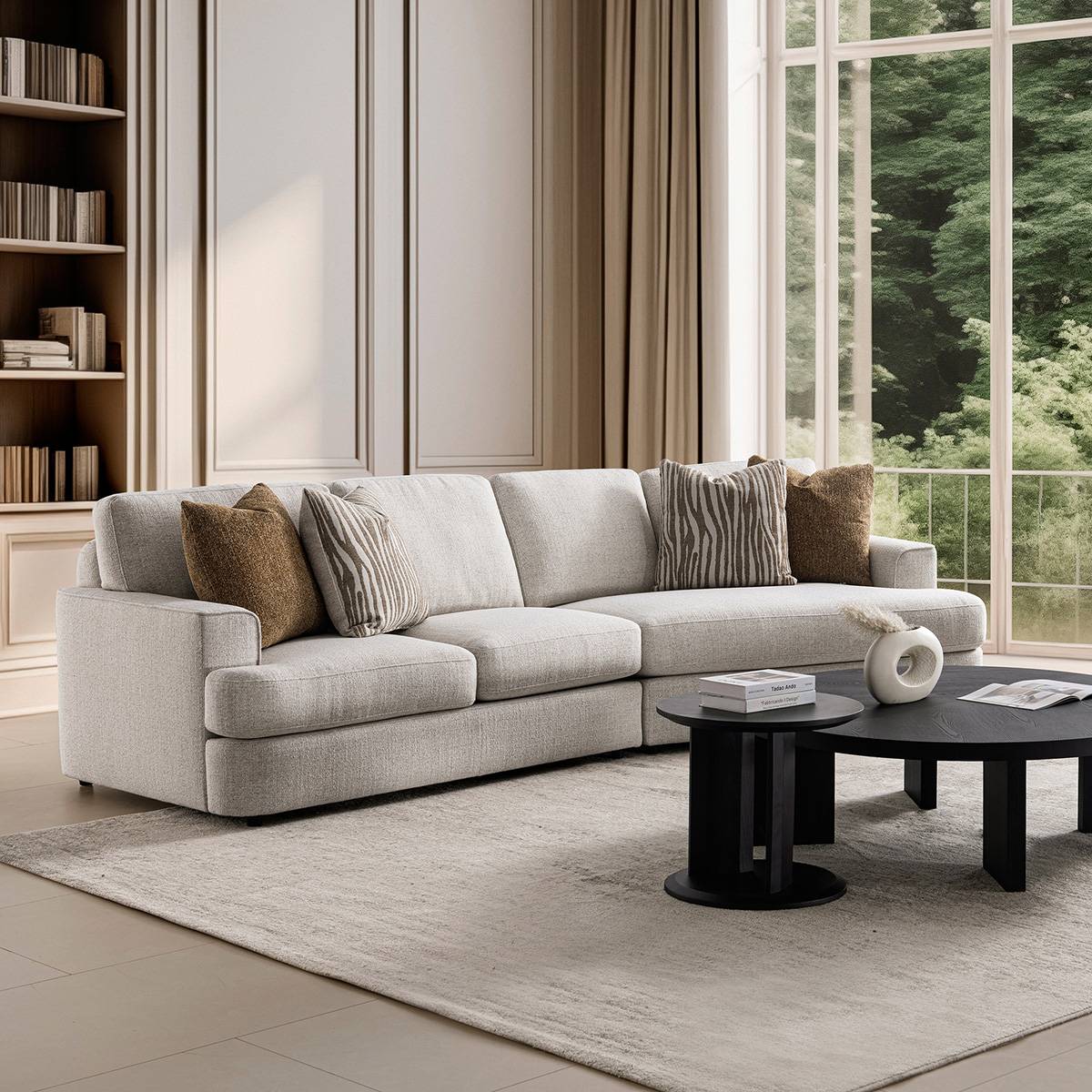 Victor Fabric Sofa (B02-613)