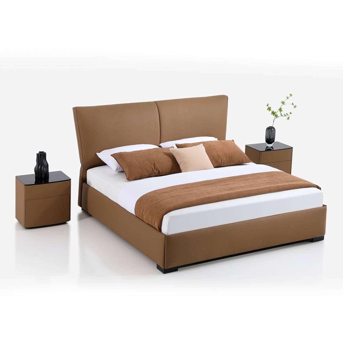 Genuine Leather Soft Bed (B17-2330)