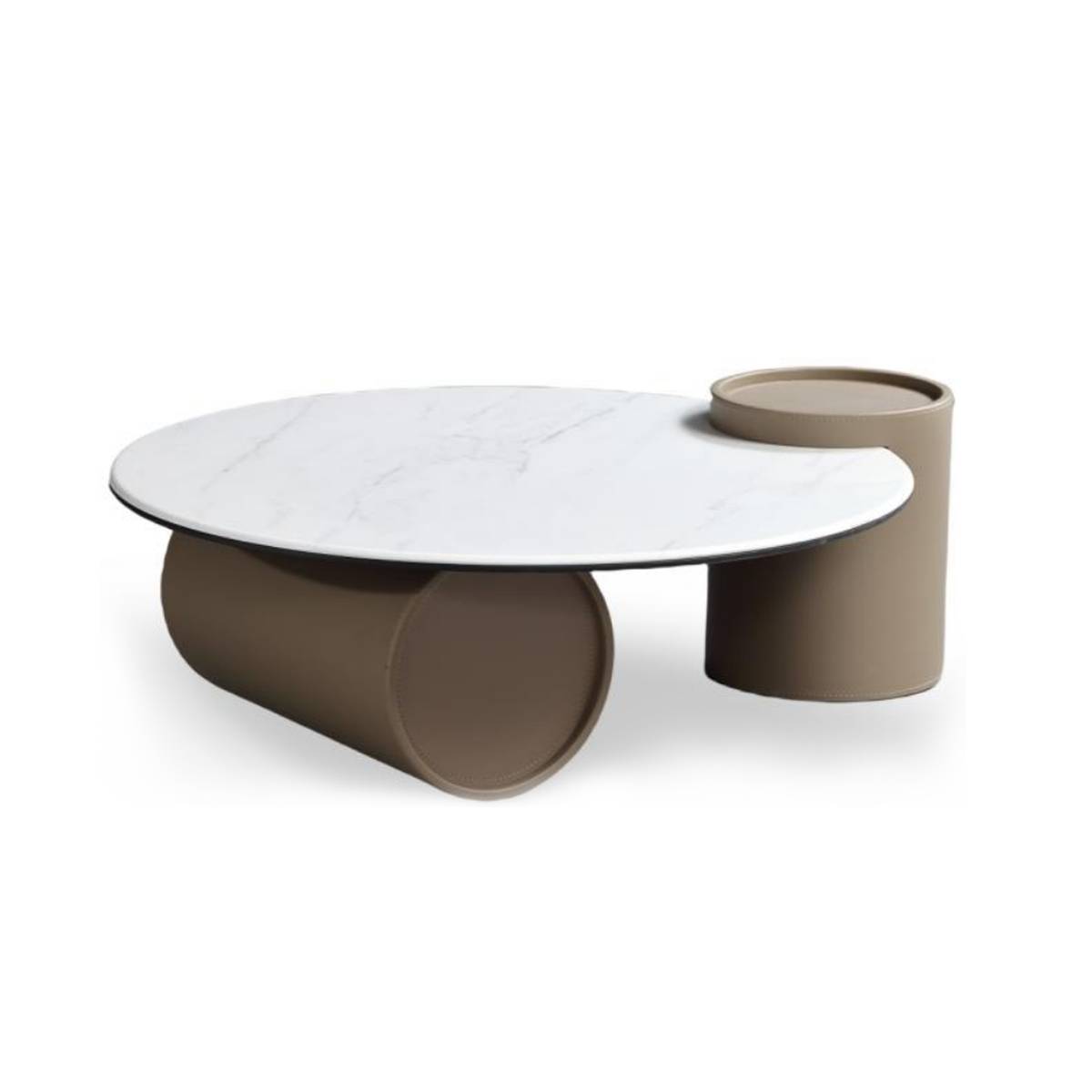 Saddle Leather Coffee Table (B45-2516)